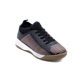 Chuteira Indoor Infantil Molekinho Masculino Preto
