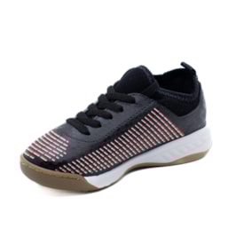 Chuteira Indoor Infantil Molekinho Masculino Preto