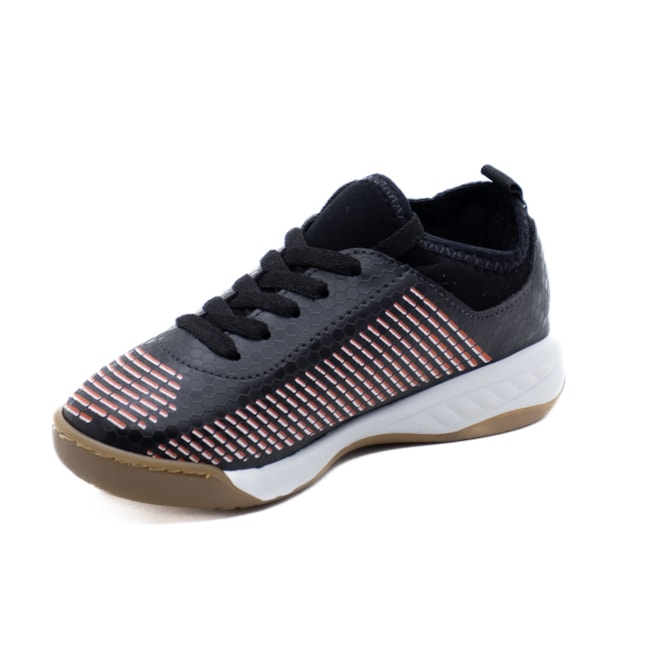 Chuteira Indoor Infantil Molekinho Masculino Preto