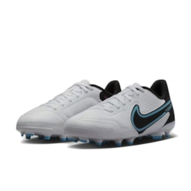 Chuteira Nike Tiempo Legend 9 Club Campo Branco