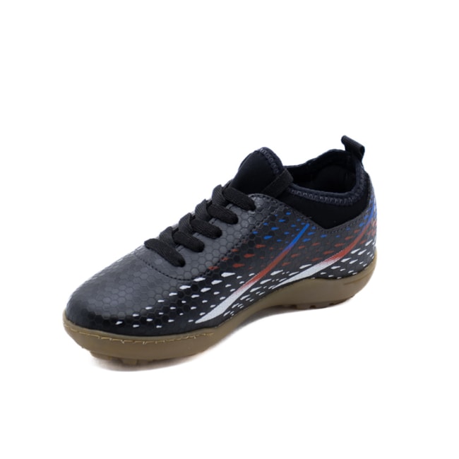 Chuteira Society Infantil Molekinho Masculino Preto