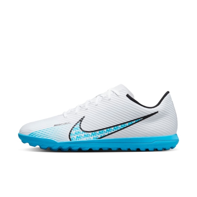 Chuteira Society Nike Vapor 15 Club Tf Masculina Branco