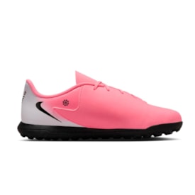Chuteira Society Phantom Gx Nike Infantil Masculina Rosa
