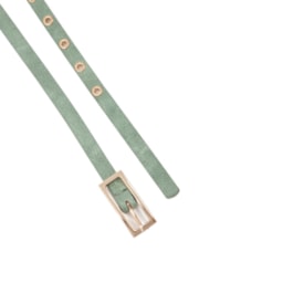 Cinto Fino De Ilhós Luz Camila Feminino Verde