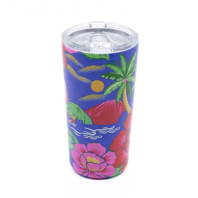 Copo Estampado 500Ml Farm Azul
