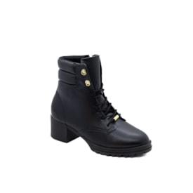 Coturno Infantil Molekinha Feminino Preto