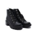 Coturno Moleca Cano Curto Feminino Preto