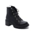 Coturno Moleca Cano Curto Feminino Preto