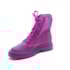 Coturno Moleca Salto Baixo Feminino Pink Neon