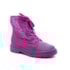 Coturno Moleca Salto Baixo Feminino Pink Neon