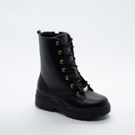 Coturno Molekinha Infantil Feminino Preto