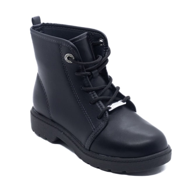 Coturno Molekinha Infantil Feminino Preto
