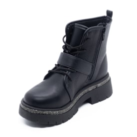 Coturno Molekinha Infantil Feminino Preto