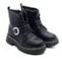 Coturno Molekinha Infantil Feminino Preto