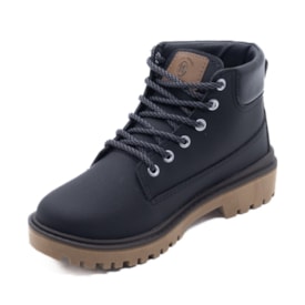 Coturno Molekinho Infantil Masculino Preto