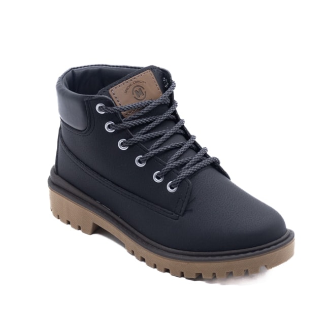 Coturno Molekinho Infantil Masculino Preto