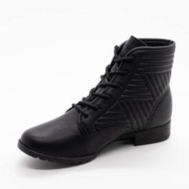 Coturno Salto Baixo Dakota Feminino Preto
