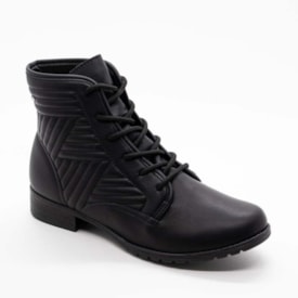 Coturno Salto Baixo Dakota Feminino Preto