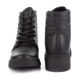 Coturno Salto Baixo Dakota Feminino Preto
