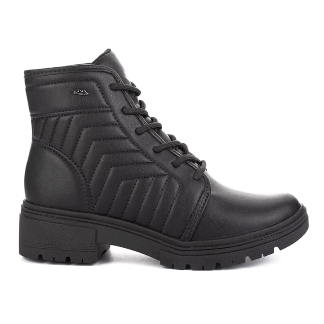 Coturno Salto Baixo Dakota Feminino Preto