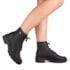 Coturno Salto Baixo Dakota Feminino Preto