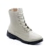 Coturno Salto Baixo Danny Feminino Off White