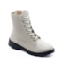 Coturno Salto Baixo Danny Feminino  Off White