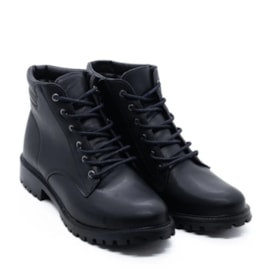Coturno Salto Baixo Danny Feminino Preto