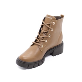 Coturno Salto Baixo Ramarim Feminino Whisky