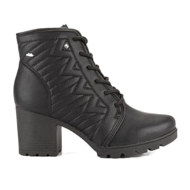 Coturno Salto Medio Bloco Dakota Feminino Preto