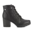 Coturno Salto Medio Bloco Dakota Feminino Preto