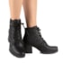 Coturno Salto Medio Bloco Dakota Feminino Preto