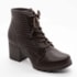 Coturno Salto Medio Dakota Feminino Chocolate