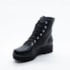 Coturno Salto Médio Via Marte Feminino Preto