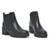 Coturno Salto Medio Via Marte Feminino Preto