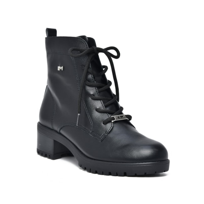 Coturno Via Marte Feminino Preto