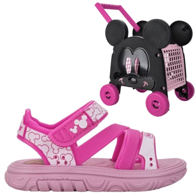 Disney Papete Infantil Rosa Minnie