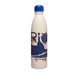 Garrafa 750Ml Farm Feminina Branco Azul Royal