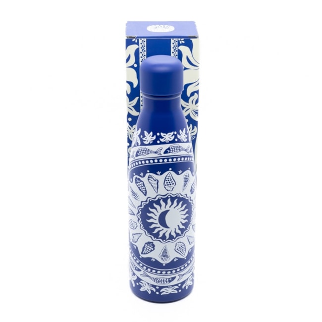 Garrafa Estampada 500Ml Farm Feminina Azul