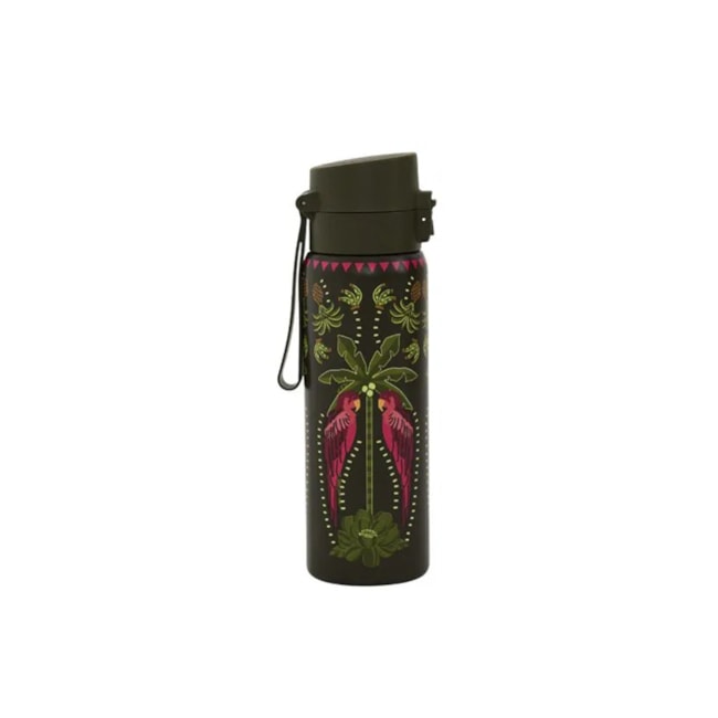 Garrafa Farm Janela Da Mata 650Ml Preto Verde