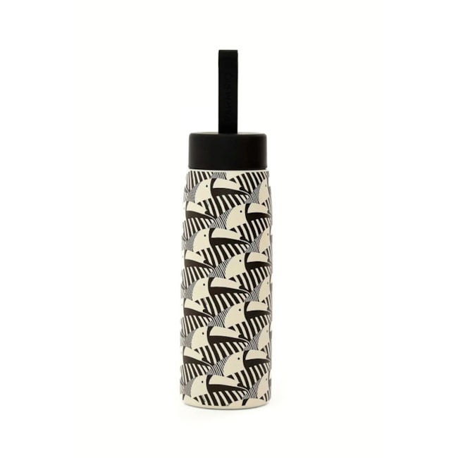 Garrafa Farm Que Sede Bico Tucano 500Ml Preto