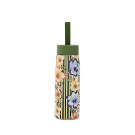 Garrafa Que Sede 500Ml Floral Tropical Farm Verde