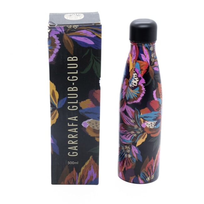 Garrafa Verão Farm 500Ml Feminino Preto