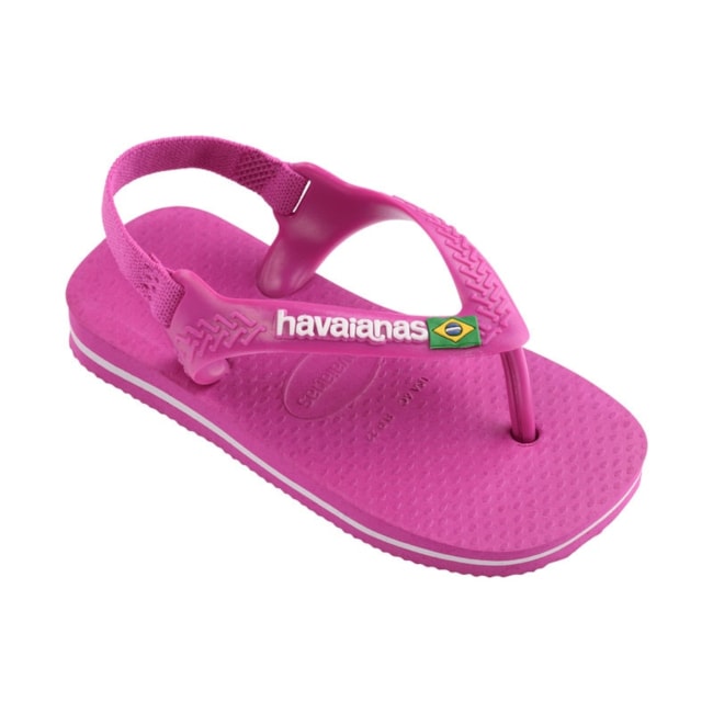 Havaianas Chinelo Inf Baby Brasil Logo Rosa Gum