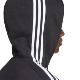 Jaqueta Adidas Essentials 3 Stripes Masculina Preto