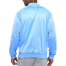 Jaqueta Balboa Poliester Manchester City Masculina Azul Claro