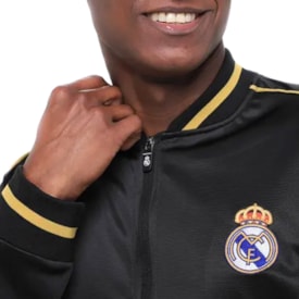 Jaqueta Balboa Real Madrid Masculina Preto
