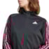 Jaqueta Esportiva Poliester Adidas Feminina Preto Rosa