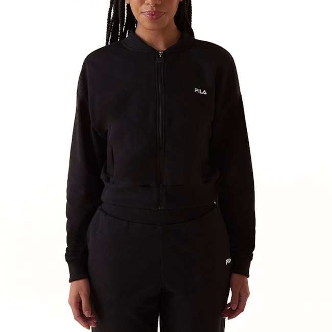Jaqueta Fila Comfort Classic B Feminina Preto