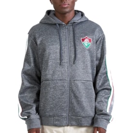 Jaqueta Fluminense Braziline Masculina Mescla Cinza